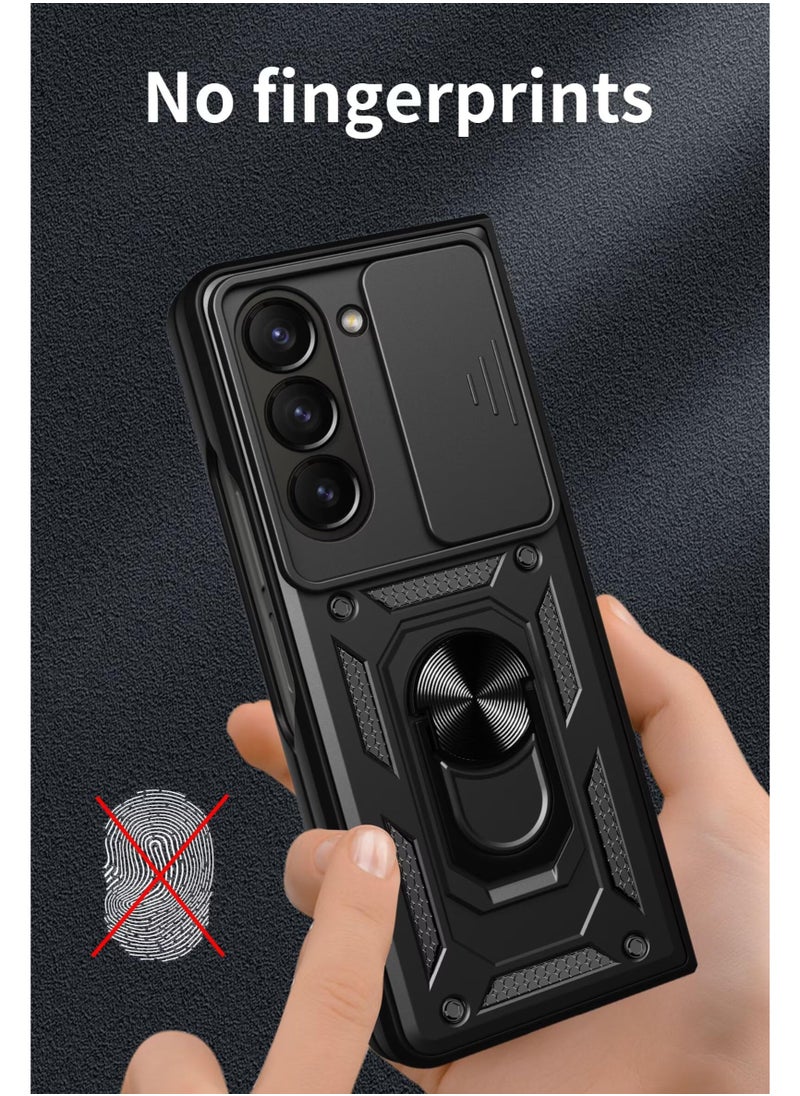 General - The Case for Samsung Galaxy Z Fold 7 2025 Phone  PC Anello Armor Push Window Anti Drop Case - Image 1