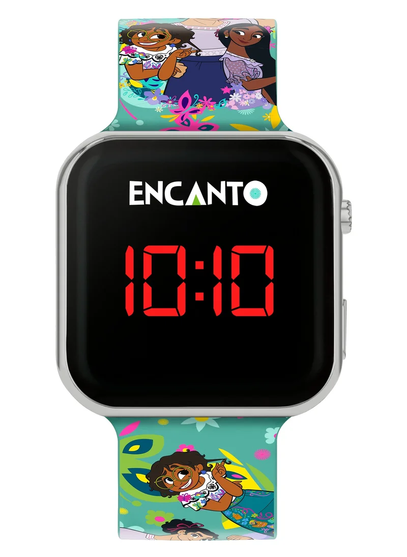 Encanto Encanto Girls LED watch Watch Rose Gold Silicone Strap, ENC4022