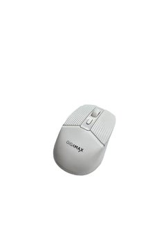 Gigamax G-1600 USB Mouse - Rechargeable Bluetooth Wireless Mouse (Bluetooth 5.2 & USB Receiver), for Laptop/Desktop/Tablet (White)