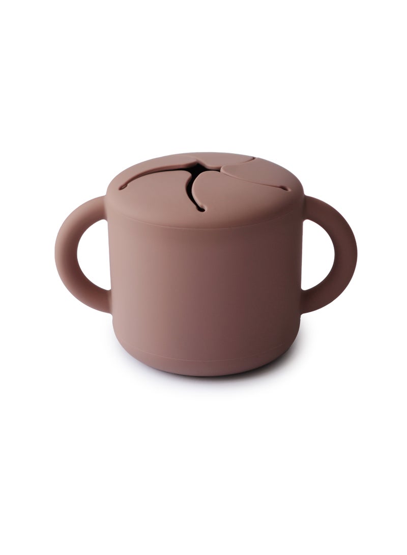 موشي كوب سيليكون للوجبات الخفيفة من موشي، غائم موف - Image 1