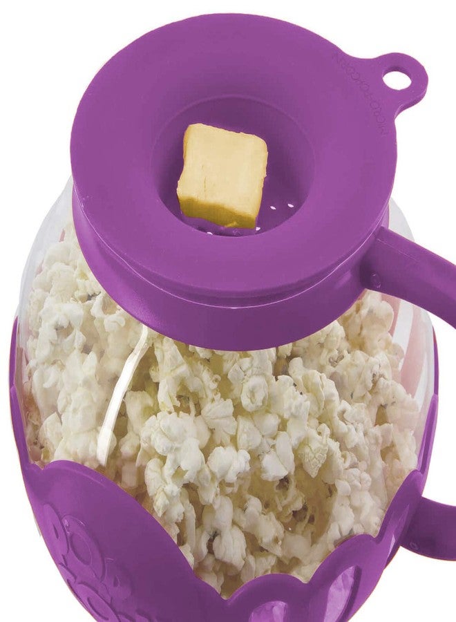 Epoca Ecolution 1.5qt Microwave Popcorn Popper in Gift Box (PURPLE) - Image 2