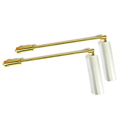 Crystu Brass L Rods for Water Dowsing - Divining Rods Pair for Dowsing - Reiki - Fengshui, Vastu & Dowsing Experts - Image 2