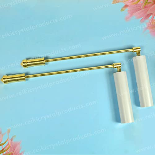 Crystu Brass L Rods for Water Dowsing - Divining Rods Pair for Dowsing - Reiki - Fengshui, Vastu & Dowsing Experts - Image 3