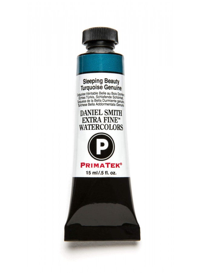 DANIEL SMITH Extra Fine Watercolor 15ml Paint Tube, Sleeping Beauty Turquoise Genuine (284600150), 0.5 Fl Oz (Pack of 1) - Image 1