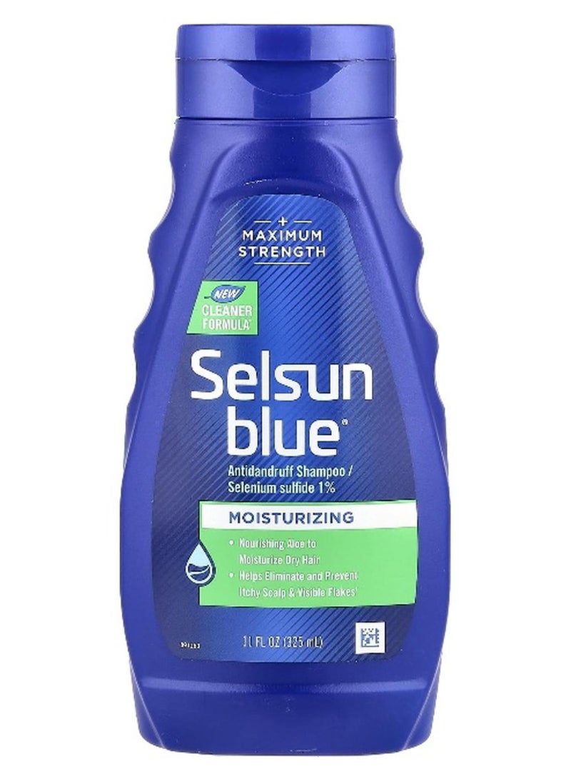 Selsun Blue, Antidandruff Shampoo, Moisturizing, 11 fl oz (325 ml) - Image 1
