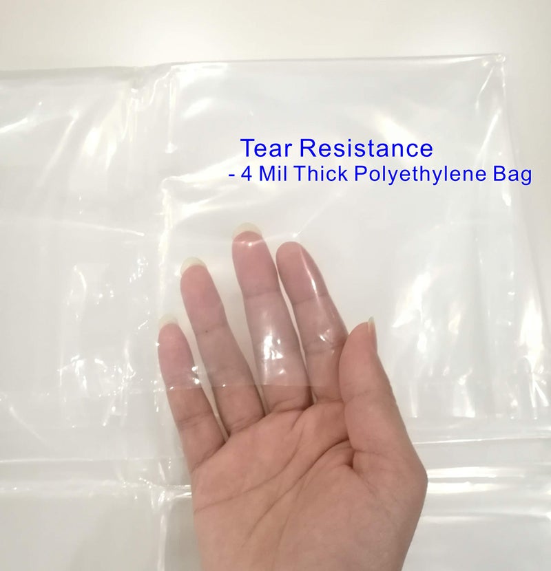 ComfortHome Mattress Bag for Moving and Storage, 4 Mil Extra Thick, Queen and King Size, 2 Pack - Image 4