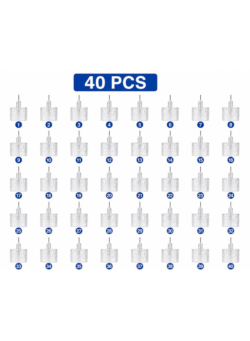 إبرة إنسوبين 32G × 4 مم، 40 قطعة