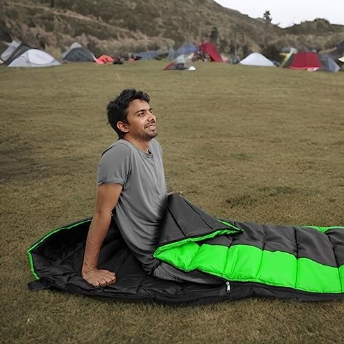 RhinoKraft Camping Sleeping Bag - 3 Season Warm & Cool Weather - Summer, Spring, Winter, Lightweight, for Adults & Kids - Camping Gear Equipment, Traveling and Outdoors - Image 5
