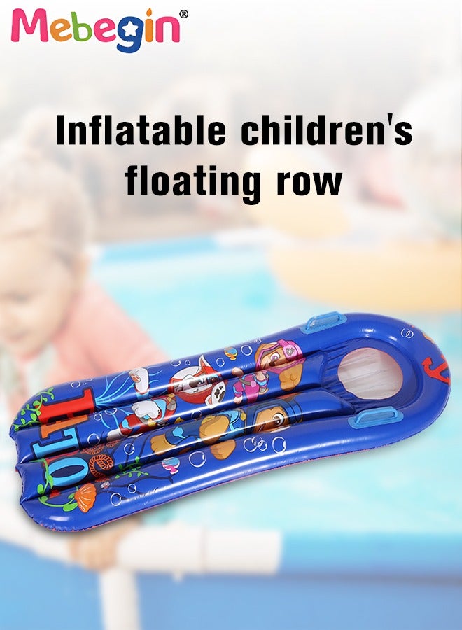 MEBEGIN 60*114cm Inflatable Pool Float, Swimming Pool Floating with Cartoon Pattern, Water Floating Raft, Creative Pool Lounger, Fun Pool Accessories, Made of High Quality PVC, Suitable for Any Summer Themed Party, Beach, Sea, Pool and Water Park - Image 5