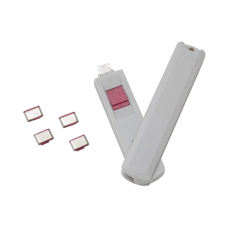 Syba 4 Piece USBC TypeC Port Blocker with Removal Tool SYACC20222 - Image 2