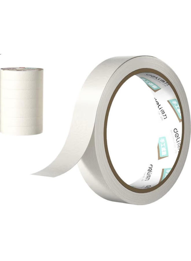 Deli Masking Tape 20Mm*20Y For Art And Craft Color Separation, Renovation Masking, Painting Protection, Sticker, Spring Packaging, 7 Rolls/Tube Jl201 - Image 3