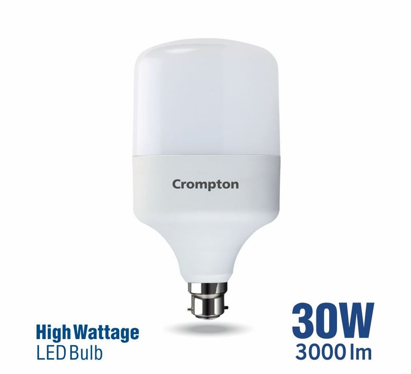 Crompton LED30DFCDLPro-2 Base B22 30-Watt LED Bulb Combo (White Cool Day Light) - Pack of 2 - Image 2