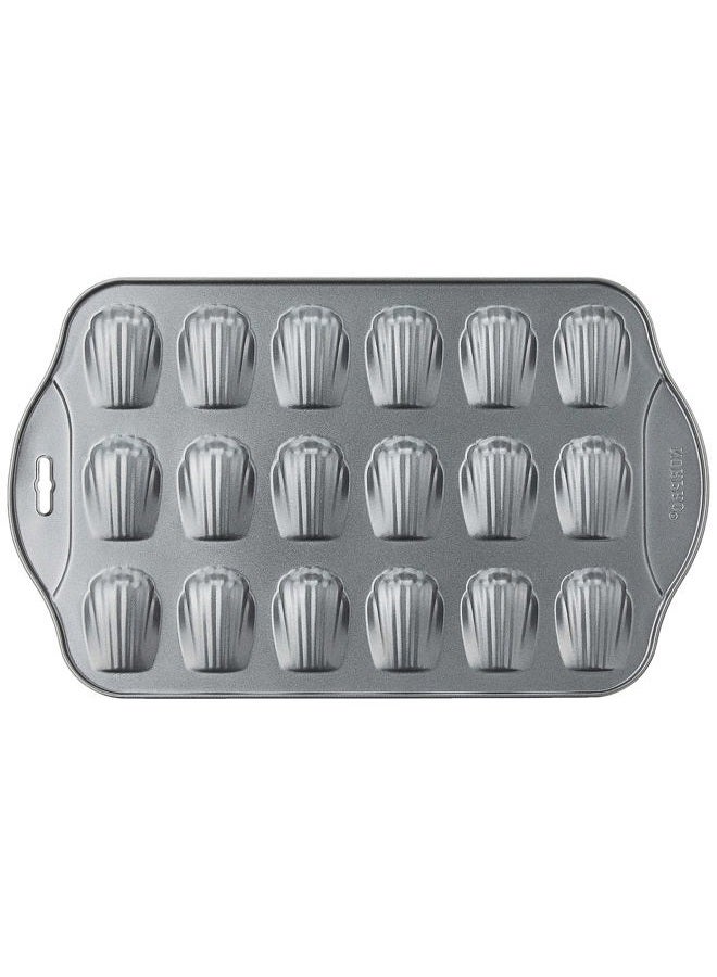 Norpro New Non Stick Mini 18 Madeleine Pan Sponge Cake Shells Best For Chocolate - Image 3