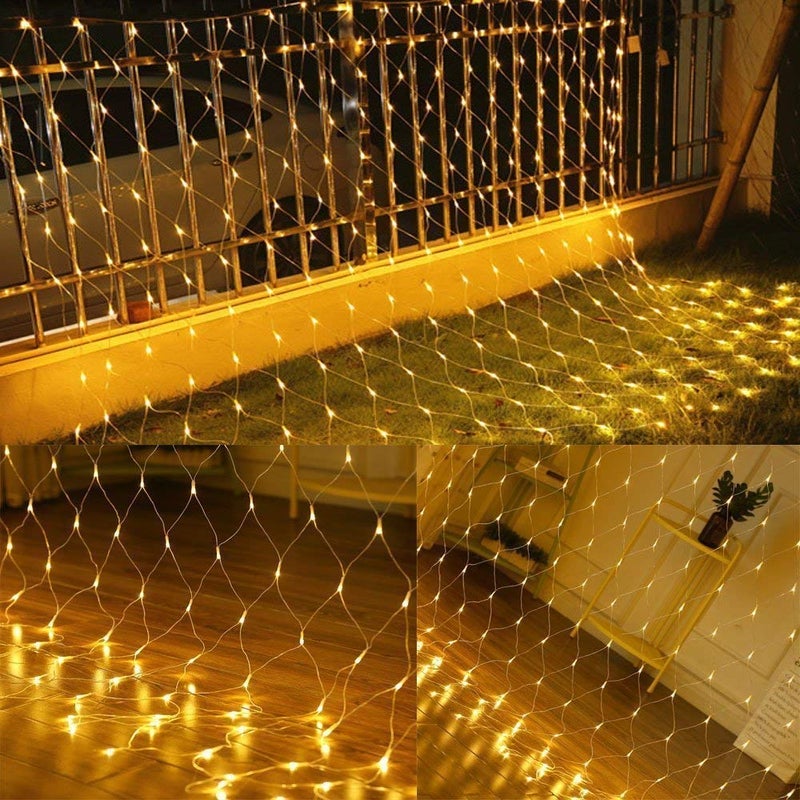 Lexton Lexton 790 LED Fairy String Lights 9 Different Modes for Festival Decoration and Indoor and Outdoor Decoration Yellow  - Image 3