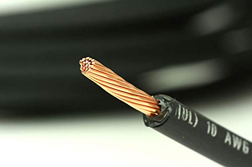 TEMCo Industrial TEMCo 10 AWG/Gauge Solar Cable - Made in The USA 100 Feet Black (Variety of Lengths Available) - Image 2