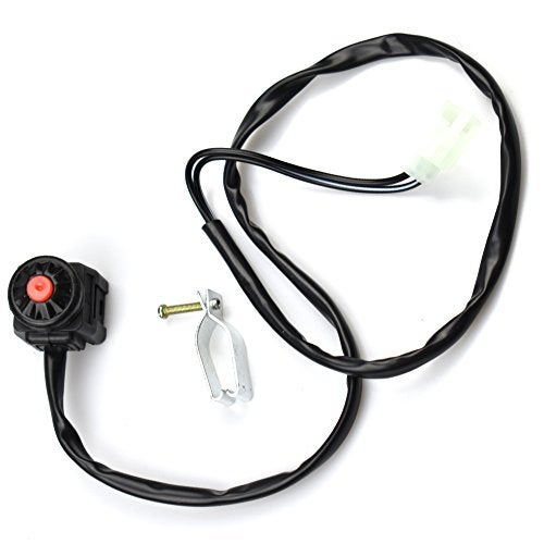 LAXEEM Kick Start Dirt Pit Bike Wire Harness Wiring Loom CDI Ignition Coil Magneto Spark Plug Rebuild Kit for 50cc -125cc Stator CDI Coil ATV Quad Bike Buggy Go Kart - Image 5