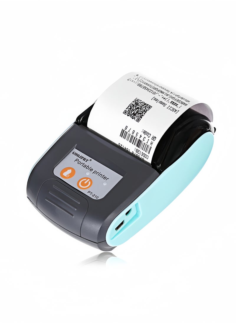 GOOJPRT Portable Thermal Printer Handheld 58mm Receipt Printer for Retail Stores Restaurants Factories Logistics  - Image 1