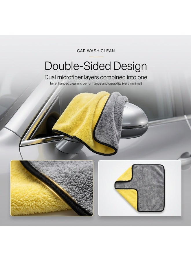 Manful 800 GSM Microfiber Cleaning Cloth 36Pcs – 40 * 40cm Ultra Thick Car Drying Towels, Premium Microfiber Towels for Car Wash, Detailing, Polishing, Scratch-Free - Image 5
