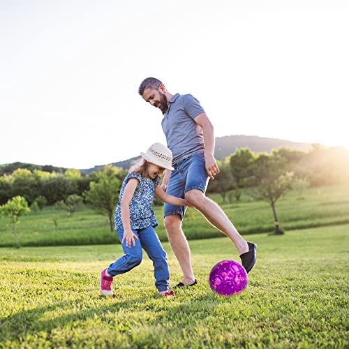 EVERICH TOY EVERICH Kids Soccer Ball Size 3 - Shiny Purple Unicorn Soccer Ball with Pump for Toddlers & Kids - Indoor Outdoor Play Balls Toys - Great Gifts for Children Girls Boys 3 4 5 6 7 8 Years Old - Image 5
