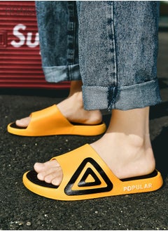 roaiss Non Slip Slippers for Lovers in Summer Thick Soled Wearable Fashionable External Sandals High Elastic Soft Bathroom Slippers  - Image 1