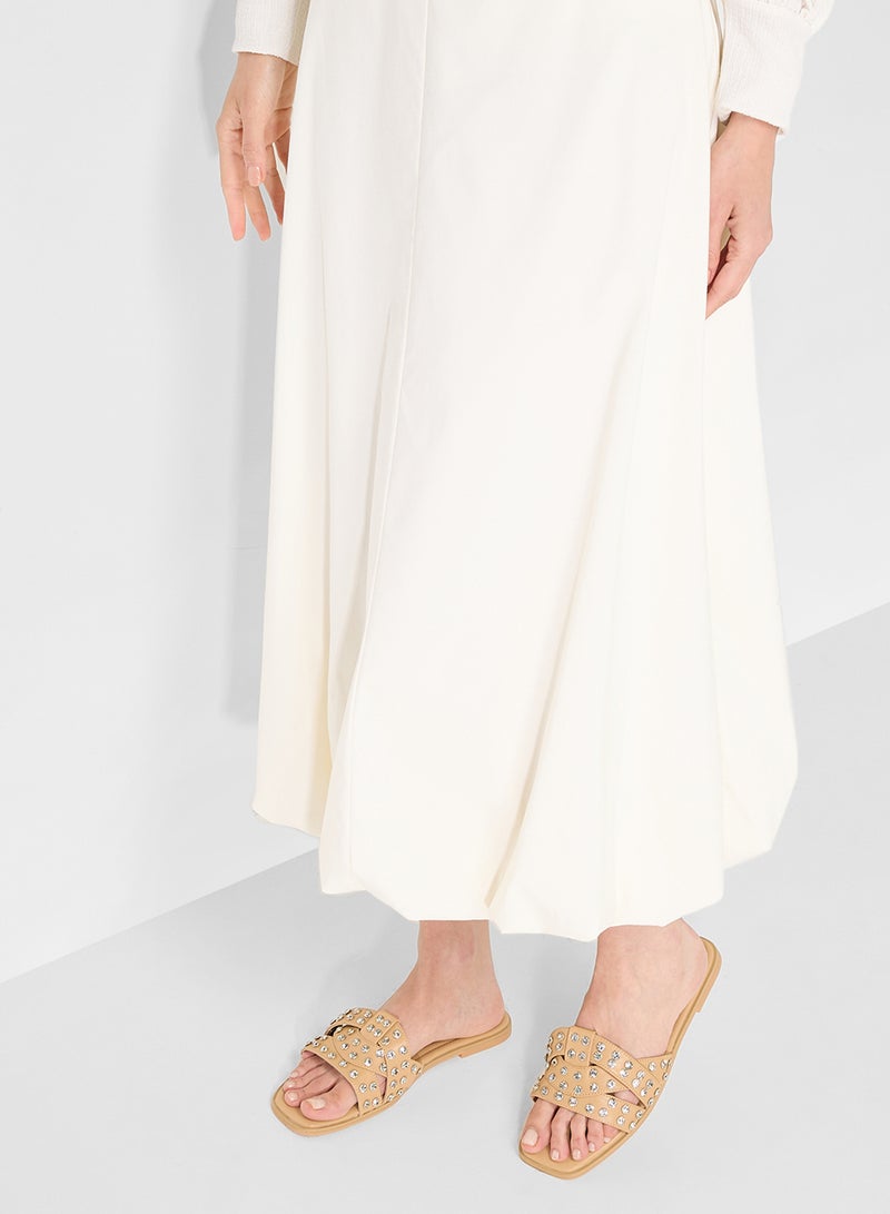 ELLA Studded Flat Sandal  - Image 5
