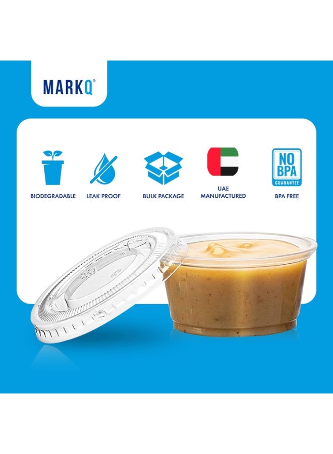 Food storage containers, made of polypropylene, set of 100 pieces, 59 ml capacity - Image 4