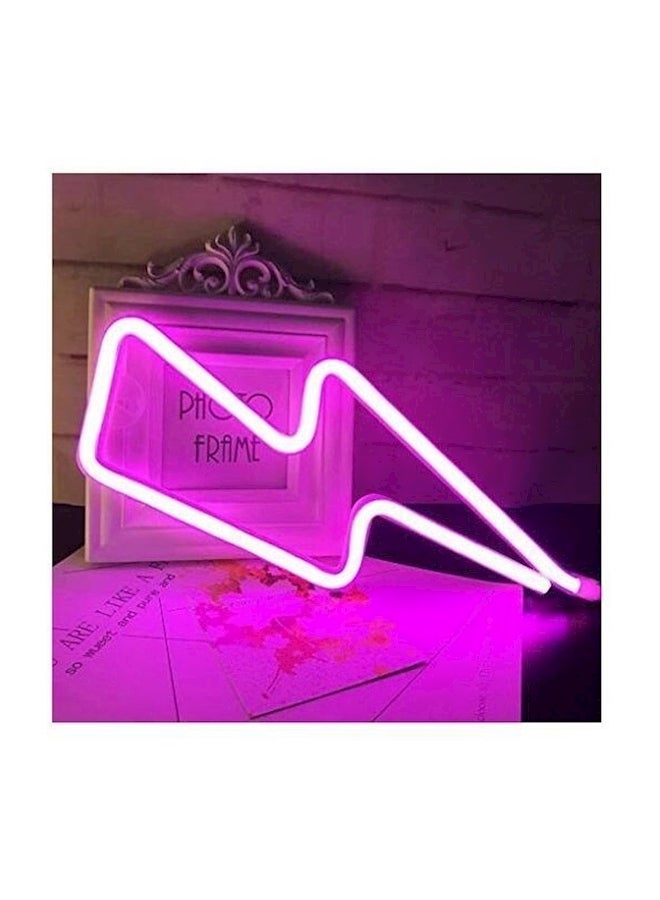 Neon LED Wall Decor Sign Pink Shaped Light for Home Room Bedroom Living Room Party Nightlight - Image 2