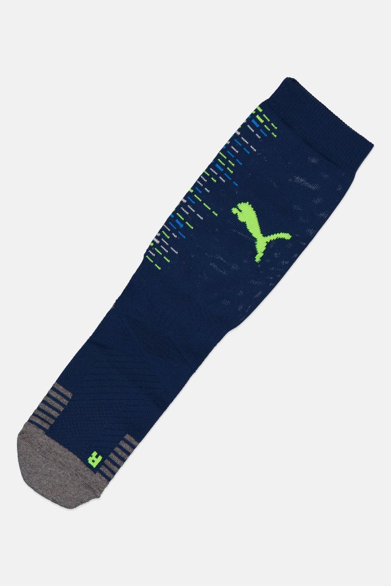 PUMA Men 1 Pair Brand Logo Football Socks, Navy - Image 4