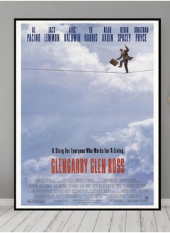 Glengarry Glen Ross Movie Poster - High Quality Canvas Wall Art - Room Decor - Glengarry Glen Ross (1992) Poster for Gift