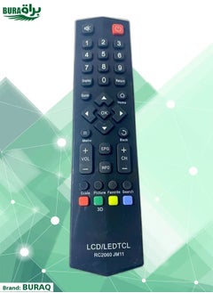 BURAQ Remote Control For TCL LED/LCD TV Black 