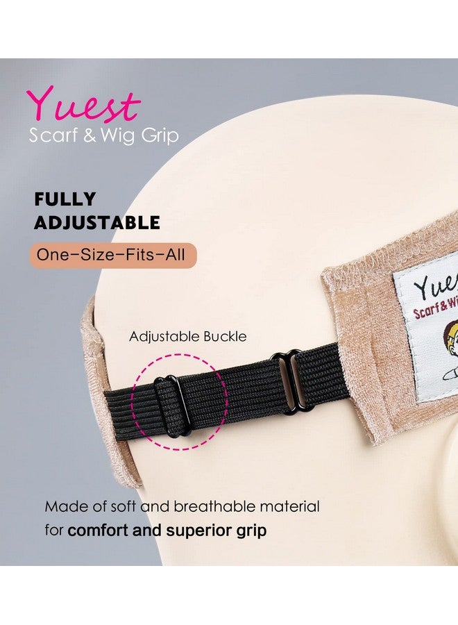 Yuest Wig Grip Band for Lace Front Wig Grip Bands for Keeping Wigs in Place Secured Non Slip Grip Headband Wig Cap with Grip Band - Image 5