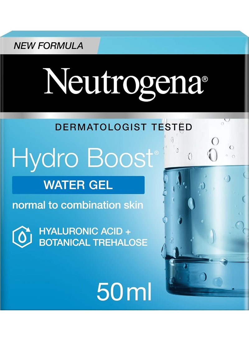 Neutrogena Radiance Boosting Gel Cream, 50 ml, Hydrating Water Gel for Redness, Boosted with Water, Normal to Combination Skin, 50 ml, by Neutrogena