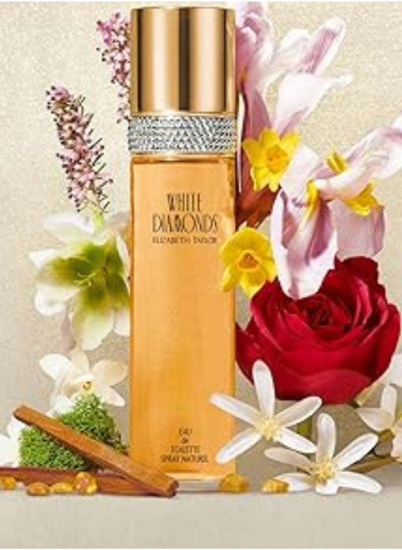 ELIZABET ARDEN - Elizabeth Taylor White Diamonds Eau de Toilette 100ml for Women - Image 1