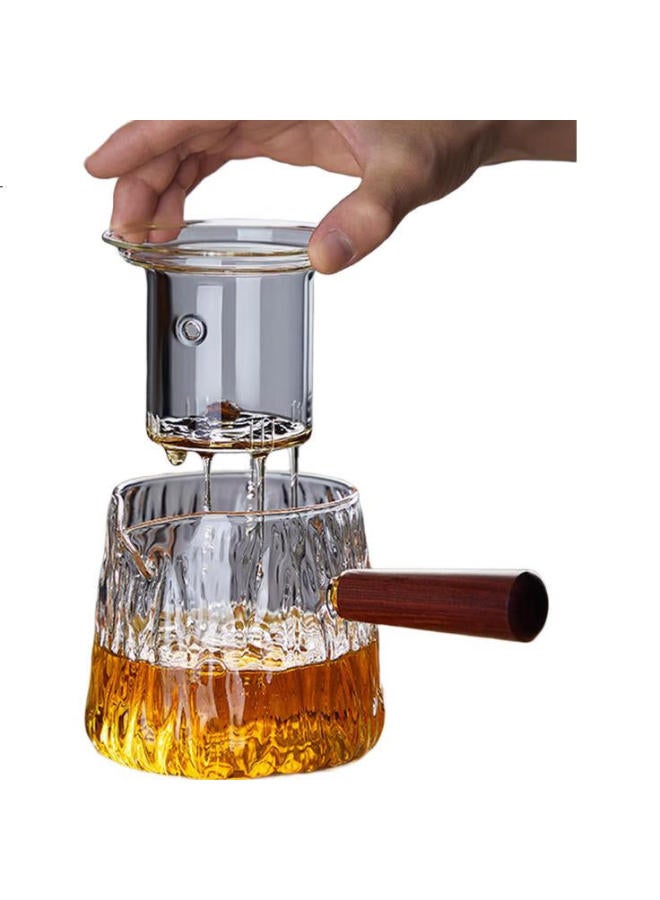 Yihutea Glass Tea Pot With Side Handle, Tea Water Separation, Suitable For Direct Fire Heating, New Electric Ceramic Stove Special Kung Fu Tea Set - Image 2