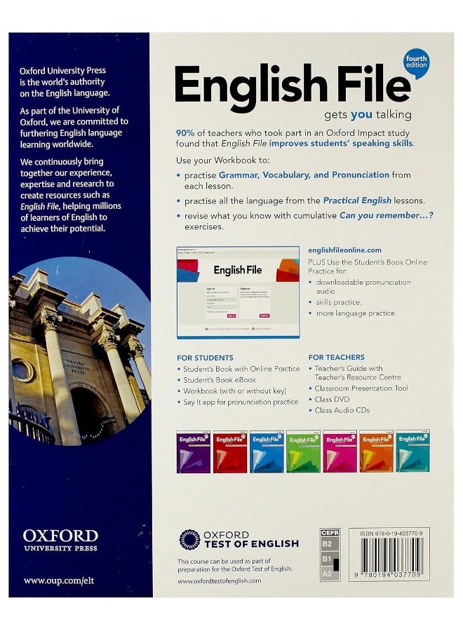 English File: Pre-Intermediate: Workbook Without K - Image 2