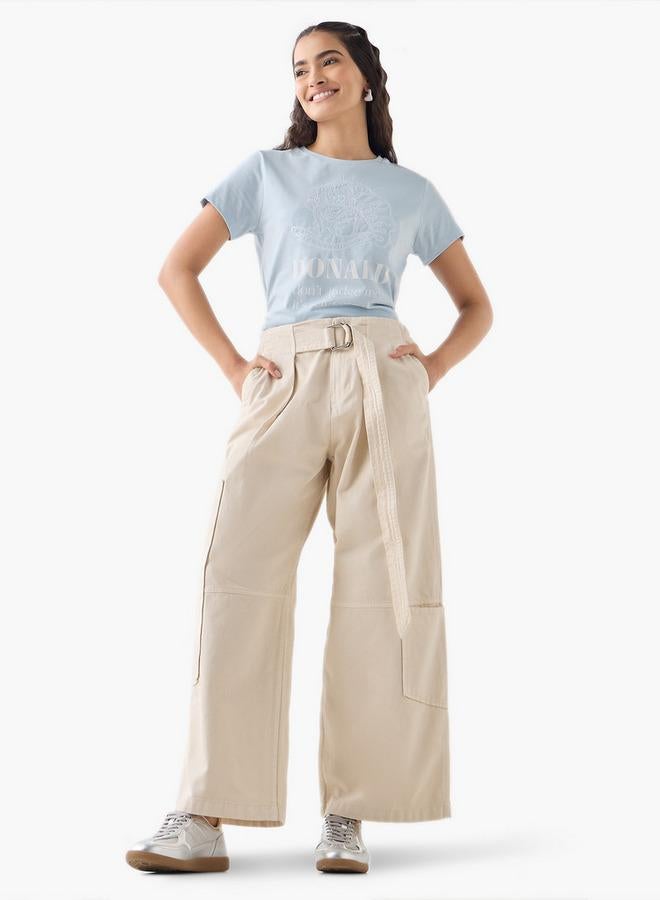 SP Characters Donald Duck Embroidered T-shirt - Image 2