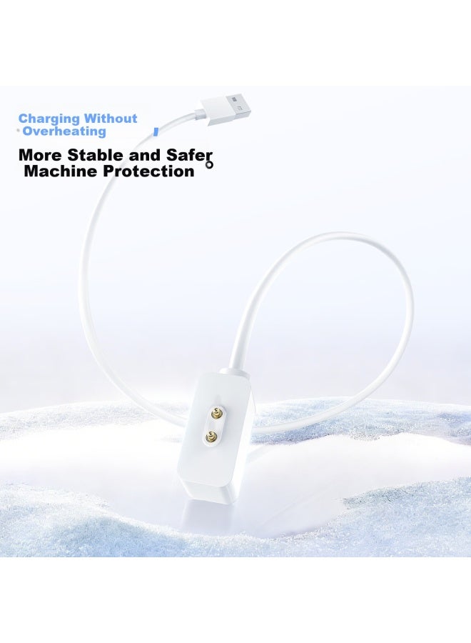 Canghua Charging Cable For Xiaomi Mi Band 10/10 Nfc/10 Ceramic Edition/9/9 Pro/8/8 Pro Magnetic Charger With Small Square Head For Redmi Watch 6/5 And Mi Band 3/2 Dock - Image 2