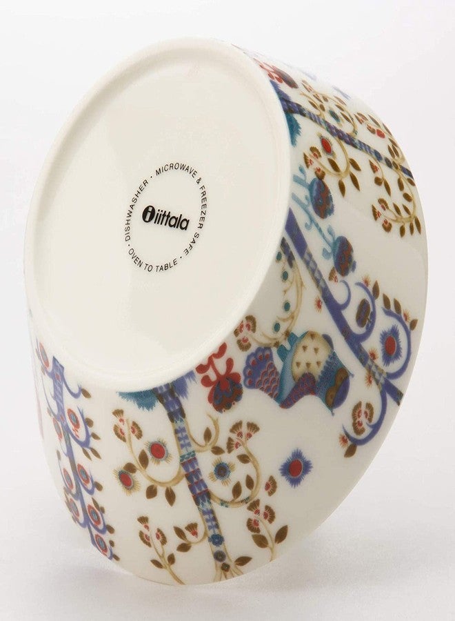 iittala Taika White/Blue 10 oz Bowl - Image 4