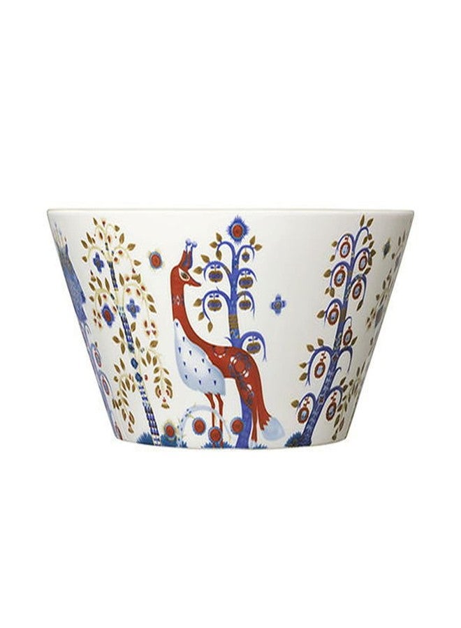 iittala Taika White/Blue 10 oz Bowl - Image 2