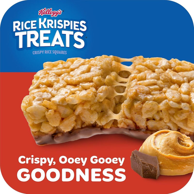 Kellogg's Rice Krispies Treats Chocolatey Peanut Butter Snack Bars - 5.4oz Box (7 Bars) - Image 5