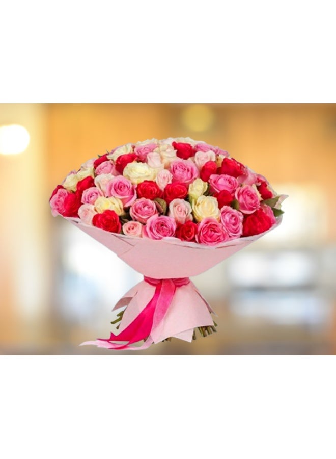 Radiant Multi-Color Rose Gala