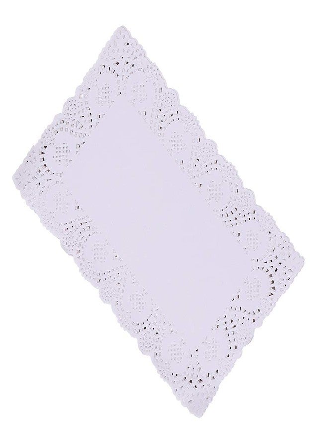 Perfect Pricee Paper Doilies,100 Pieces Doilies Paper, Lace Doileys Paper Round Decorative Paper Placemats Bulk for Desert, Tableware Decoration,Doiles (12 x 10) White - Image 1