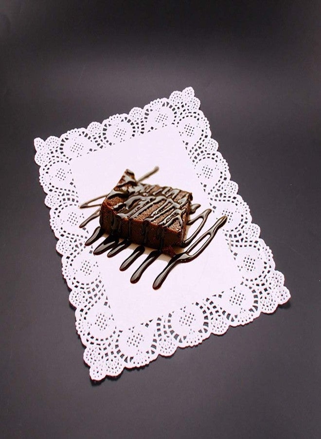 Perfect Pricee Paper Doilies,100 Pieces Doilies Paper, Lace Doileys Paper Round Decorative Paper Placemats Bulk for Desert, Tableware Decoration,Doiles (12 x 10) White - Image 3