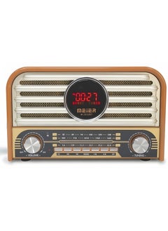 Rechargeable Classic Wooden Style Radio with AM/SM/FM Display and USB/SD/Bluetooth/AUX Input - pzsku/Z0708B709868249E27333Z/45/_/1738536741/c2f8cde5-7d66-411b-9bf2-92ccc439ed8e