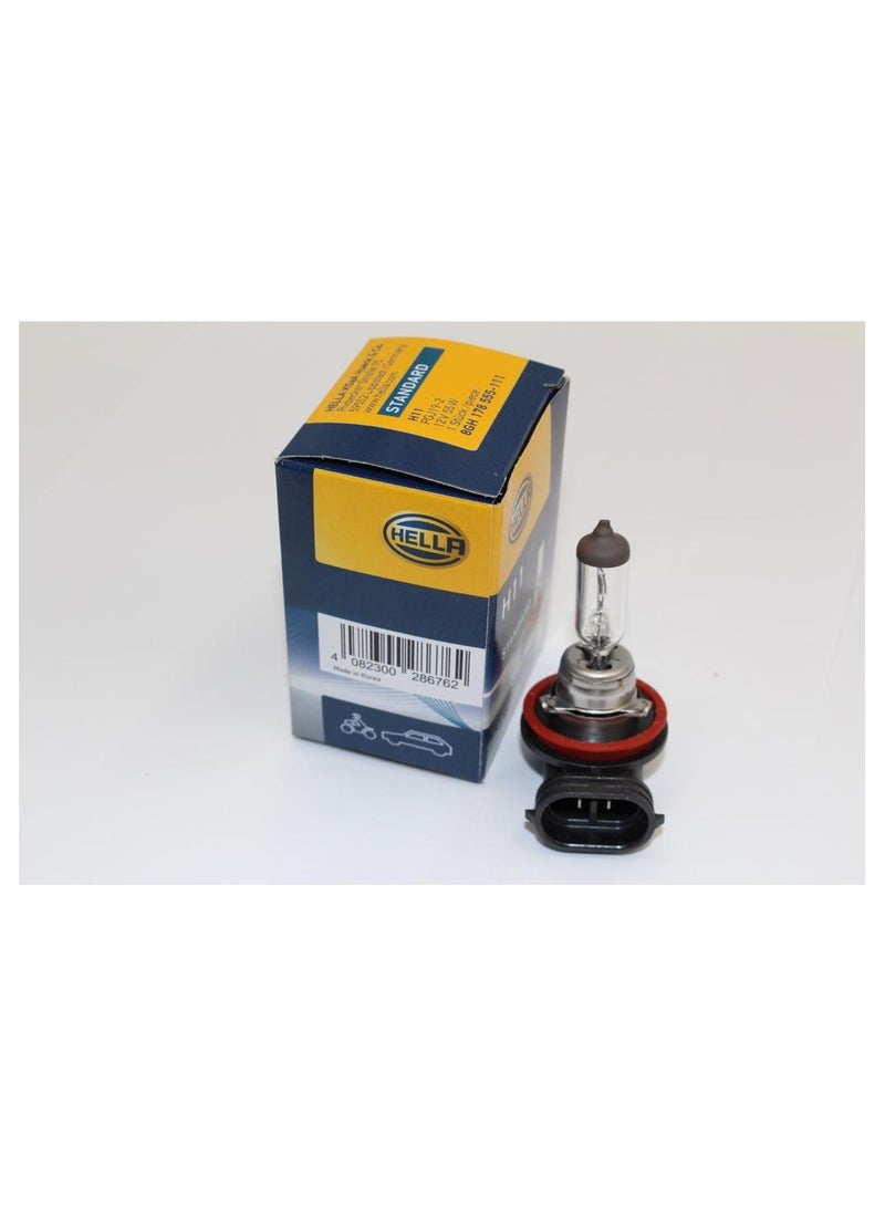 HELLA LIGHT BULB H11/12V 55W (One Pack of 3 Bulbs) - Image 2