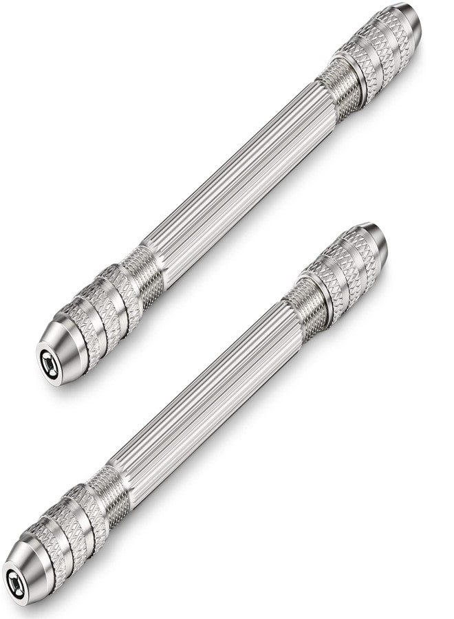 زهاو كماشة دبوس مزدوجة الأطراف من Zhehao، مثقاب يدوي يدوي، كماشة دبوس، مثقاب راتنج، أدوات لف الأسلاك مع مشبك نحاسي، مثقاب نحاسي، أدوات صنع المجوهرات من أجل دبابيس الشعر وسلاسل المفاتيح والأساور والقلادات (قطعتان) - Image 1