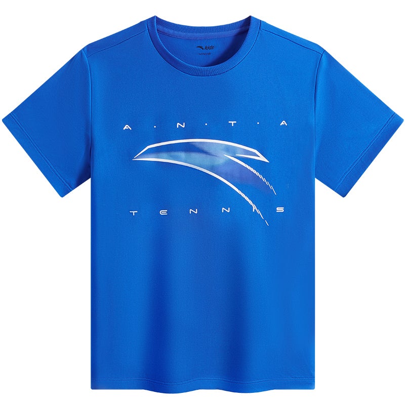 ANTA Kids Micro-Texture Running Tee – Quick-Dry Lightweight Sports T-Shirt - Image 5