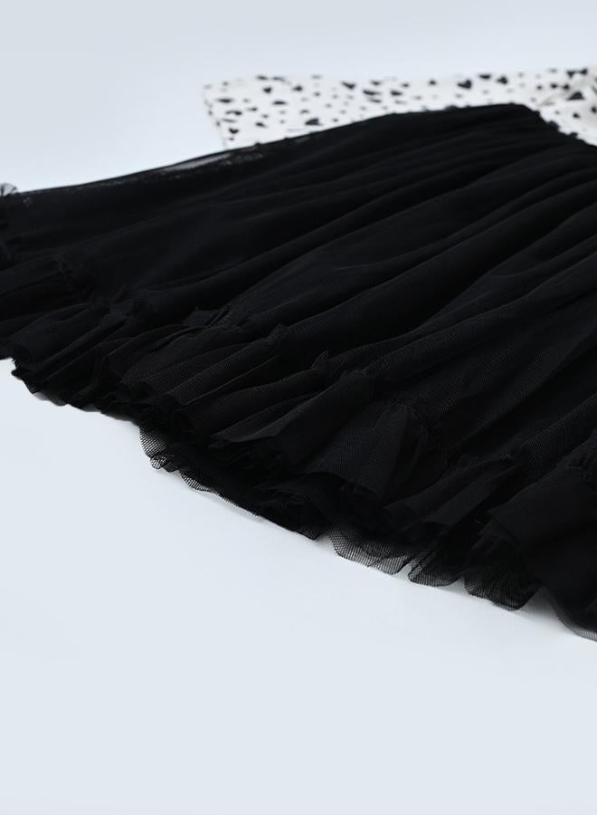 بيلا مودا فستان بطبعة قلب - Image 4