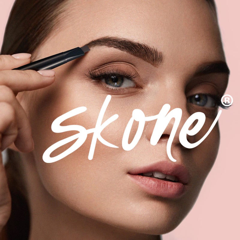 Skone Cosmetics The Original Brow Wand Eyebrow Pencil with Brush - Dual-Sided Retractable Waterproof Long-Lasting Brown Eye Brow Pencils for Women with Sleek Eyebrows - Chocolate for Brunettes - Image 5