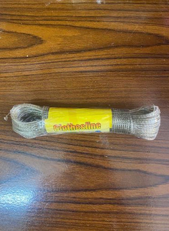 حبل ملابس معدني مغطى بالبلاستيك - قطعتين - 20 متر - Image 5